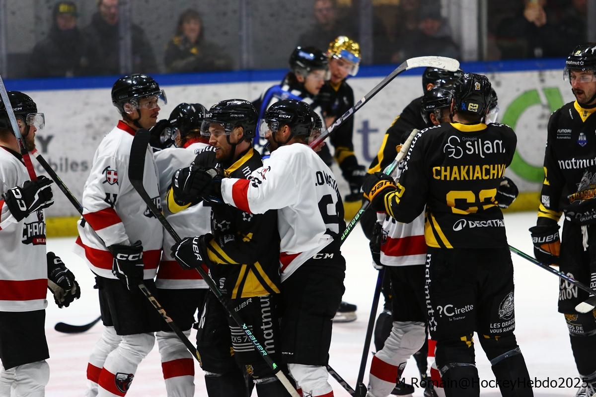 Rouen 6 - 4 Chamonix 