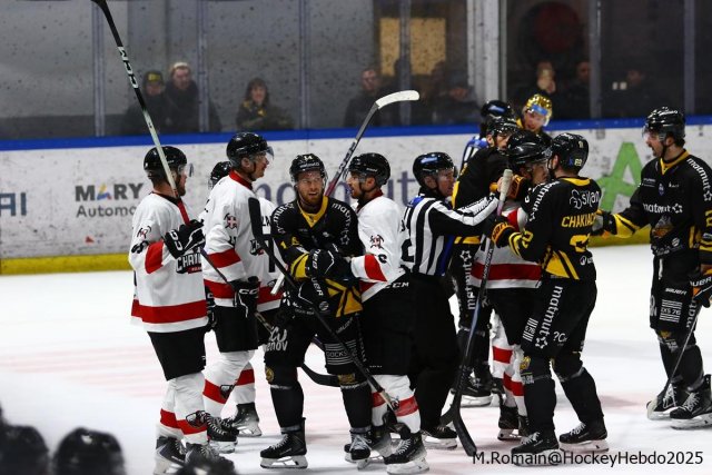 Photo hockey match Rouen - Chamonix  le 19/11/2025