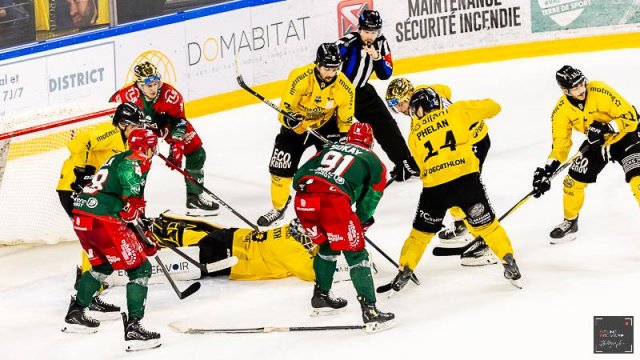 Photo hockey match Cergy-Pontoise - Rouen le 21/11/2025