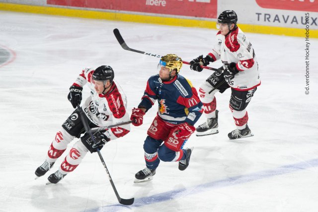 Photo hockey match Grenoble  - Amiens  le 23/11/2025