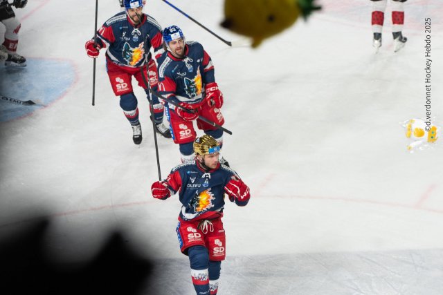 Photo hockey match Grenoble  - Amiens  le 23/11/2025