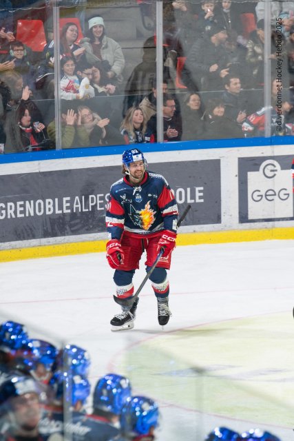 Photo hockey match Grenoble  - Amiens  le 23/11/2025