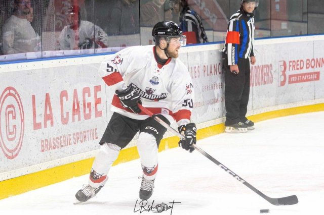 Photo hockey match Bordeaux - Chamonix  le 23/11/2025