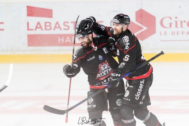 Photo hockey match Bordeaux - Chamonix  le 23/11/2025