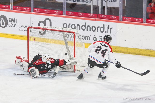 Photo hockey match Amiens  - Bordeaux le 21/11/2025