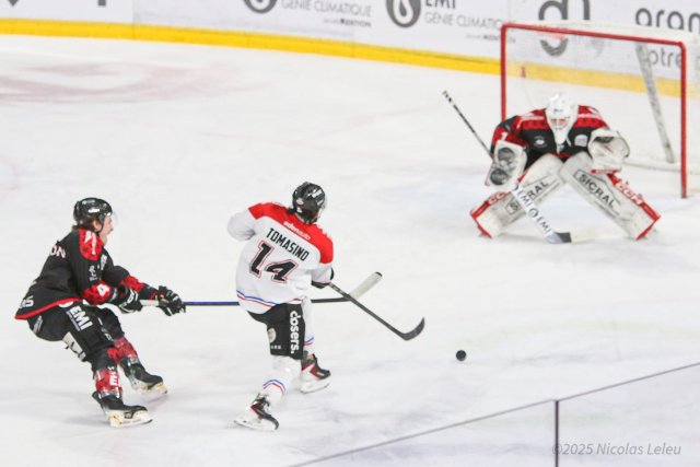 Photo hockey match Amiens  - Bordeaux le 21/11/2025