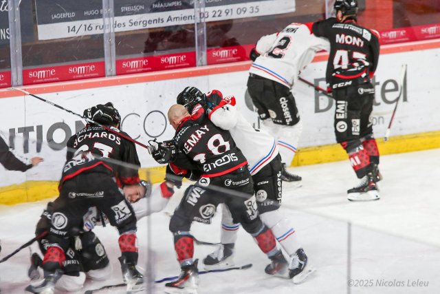 Photo hockey match Amiens  - Bordeaux le 21/11/2025