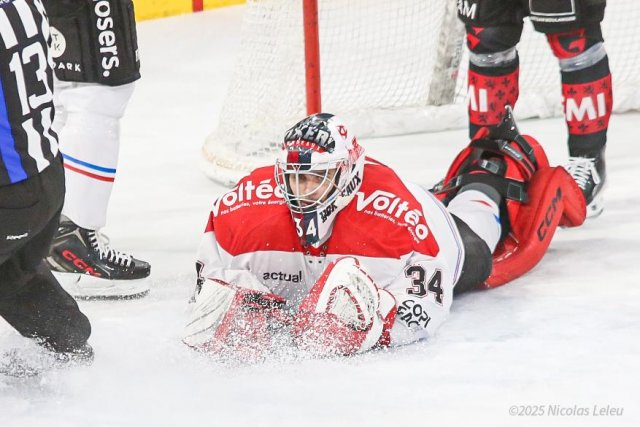 Photo hockey match Amiens  - Bordeaux le 21/11/2025