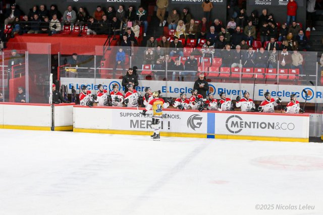 Photo hockey match Amiens  - Bordeaux le 21/11/2025