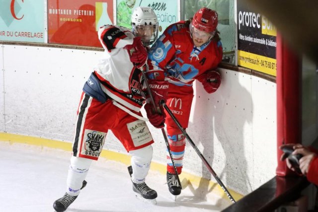 Photo hockey match Valence - Dijon  le 22/11/2025