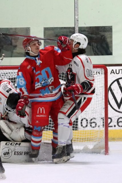 Photo hockey match Valence - Dijon  le 22/11/2025