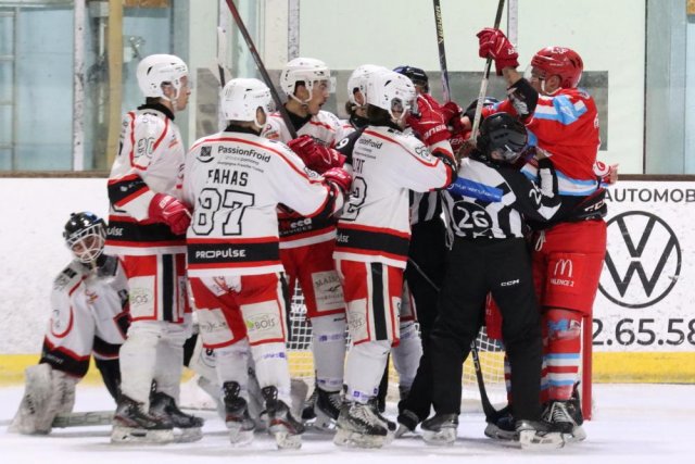 Photo hockey match Valence - Dijon  le 22/11/2025