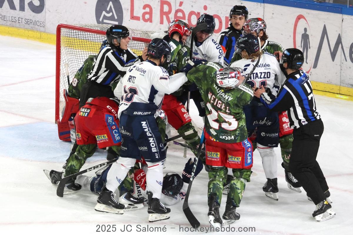 Grenoble  6 - 4 Angers 