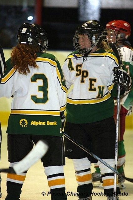 Photo hockey reportage Amical féminin : Cergy - High School Aspen Leafs