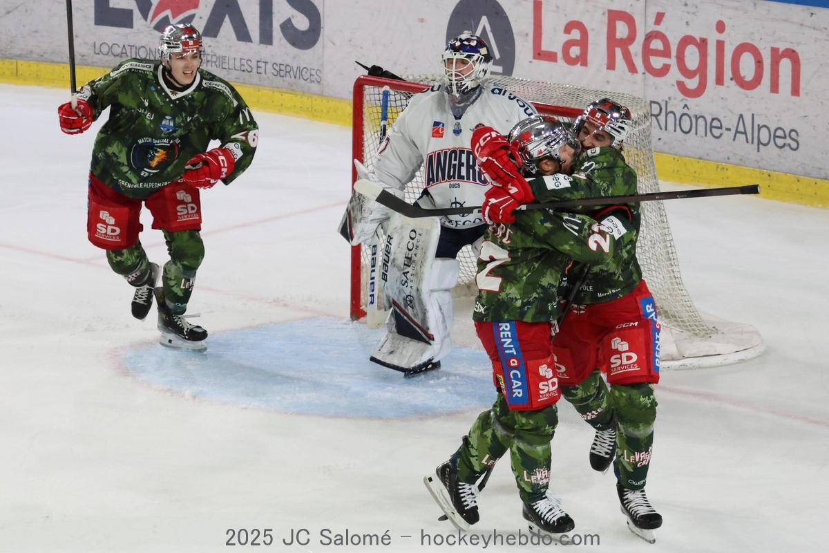 Grenoble  6 - 4 Angers 