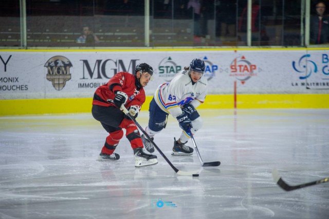 Photo hockey match Chamonix  - Nice le 02/12/2025