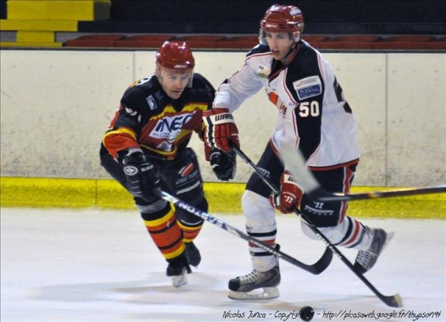 Photo hockey match Meudon - Evry  le 21/11/2009