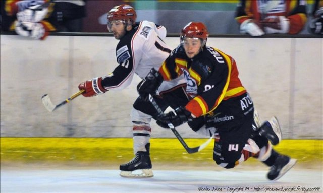 Photo hockey match Meudon - Evry  le 21/11/2009