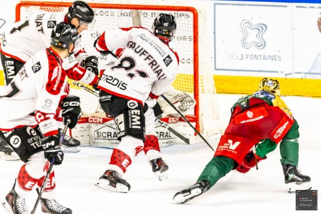 Photo hockey match Cergy-Pontoise - Amiens  le 05/12/2025