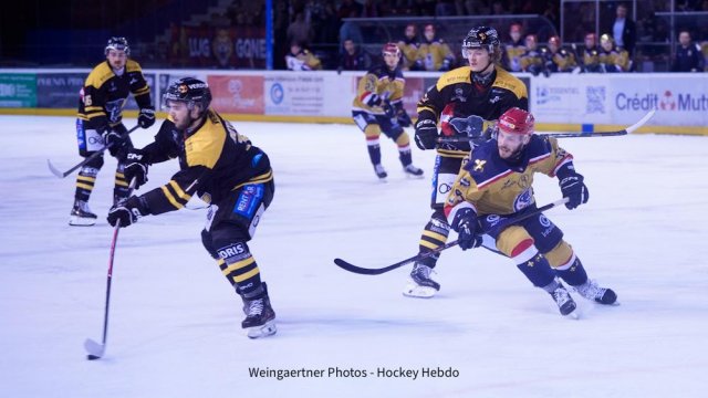 Photo hockey match Lyon - Chambéry le 09/12/2025