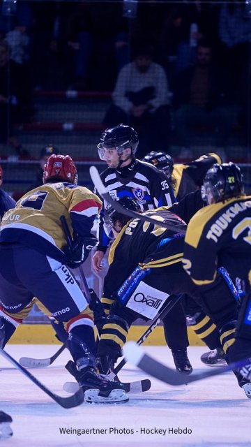 Photo hockey match Lyon - Chambéry le 09/12/2025