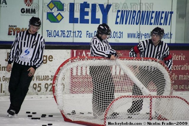 Photo hockey match Villard-de-Lans - Briançon  le 24/11/2009