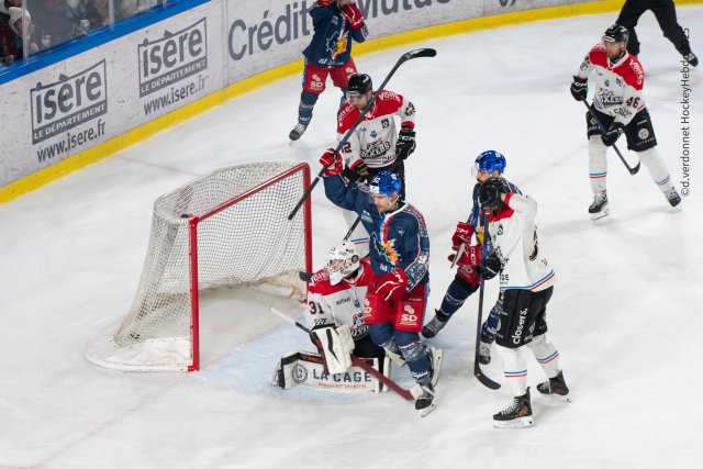Photo hockey match Grenoble  - Bordeaux le 16/12/2025