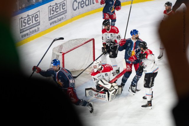 Photo hockey match Grenoble  - Bordeaux le 16/12/2025