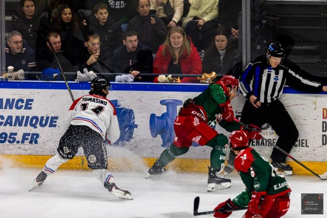 Photo hockey match Cergy-Pontoise - Bordeaux le 19/12/2025