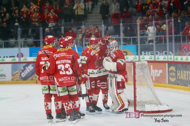 Photo hockey match Bienne - Genève le 20/12/2025