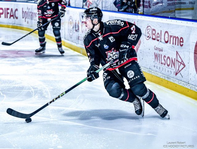 Photo hockey match Bordeaux - Grenoble  le 21/12/2025