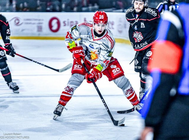 Photo hockey match Bordeaux - Grenoble  le 21/12/2025