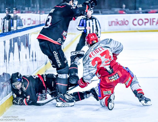 Photo hockey match Bordeaux - Grenoble  le 21/12/2025