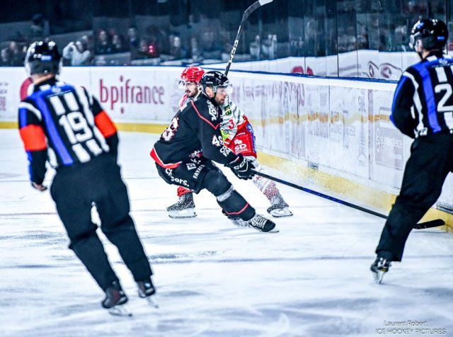 Photo hockey match Bordeaux - Grenoble  le 21/12/2025