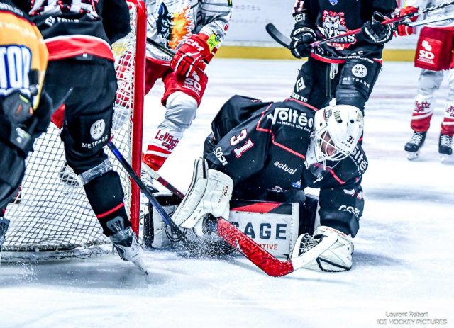 Photo hockey match Bordeaux - Grenoble  le 21/12/2025