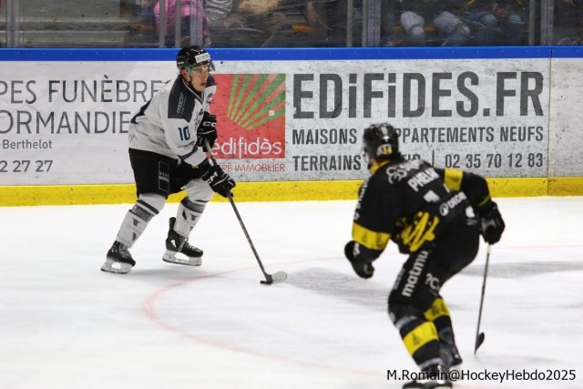 Photo hockey match Rouen - Marseille le 21/12/2025