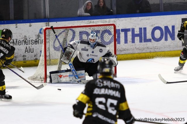 Photo hockey match Rouen - Marseille le 21/12/2025