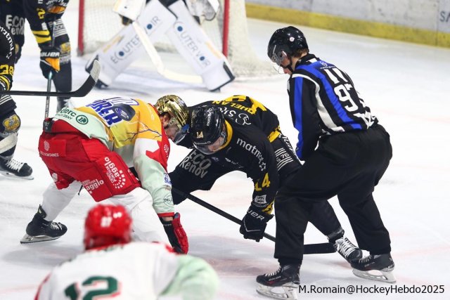 Photo hockey match Rouen - Cergy-Pontoise le 30/12/2025