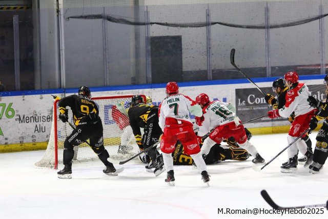 Photo hockey match Rouen - Cergy-Pontoise le 30/12/2025