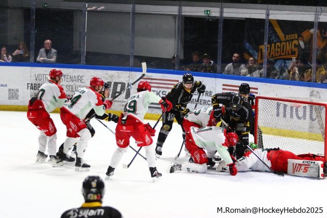Photo hockey match Rouen - Cergy-Pontoise le 30/12/2025