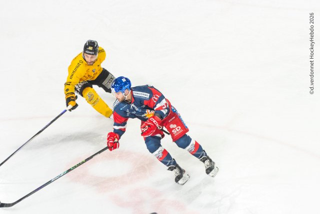 Photo hockey match Grenoble  - Rouen le 02/01/2026
