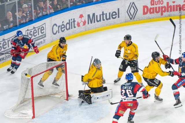 Photo hockey match Grenoble  - Rouen le 02/01/2026