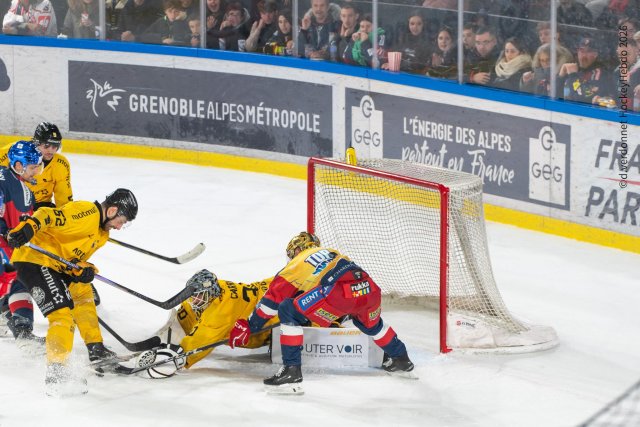Photo hockey match Grenoble  - Rouen le 02/01/2026
