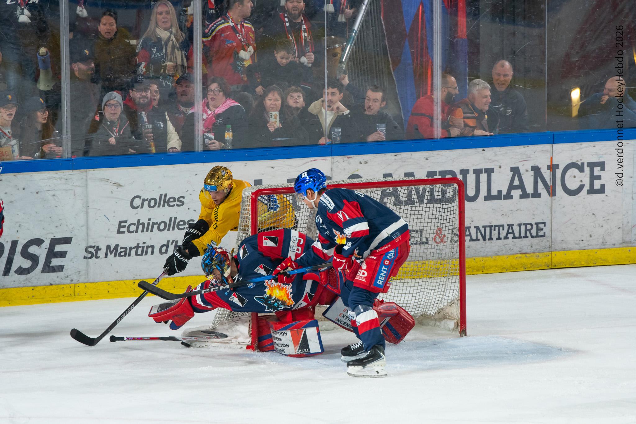 Grenoble  5 - 1 Rouen
