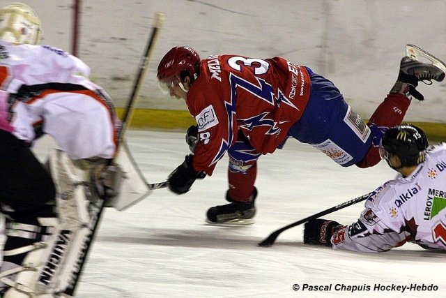 Photo hockey match Asnières - Amiens  le 25/11/2009
