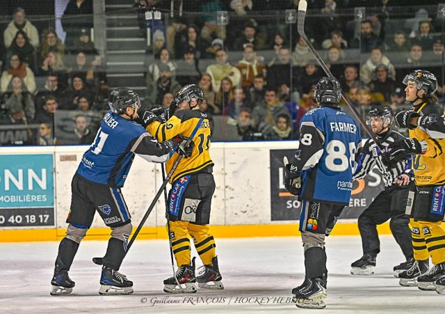 Photo hockey match Nantes - Chambéry le 03/01/2026
