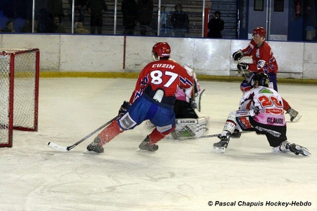 Photo hockey match Asnières - Amiens  le 25/11/2009