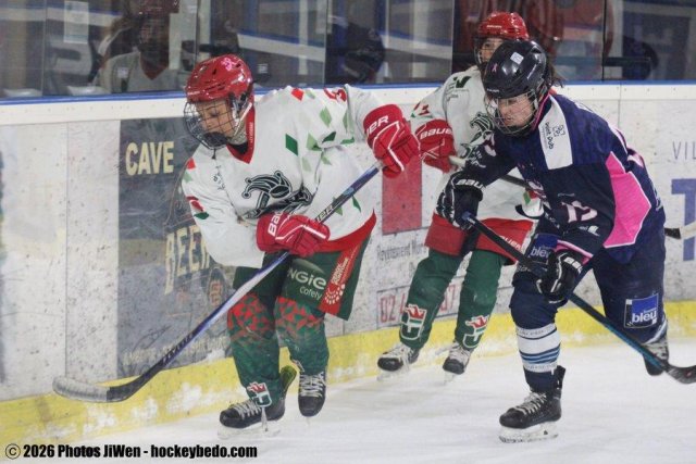 Photo hockey match Tours / Féminine - Cergy-Pontoise / Féminin le 03/01/2026