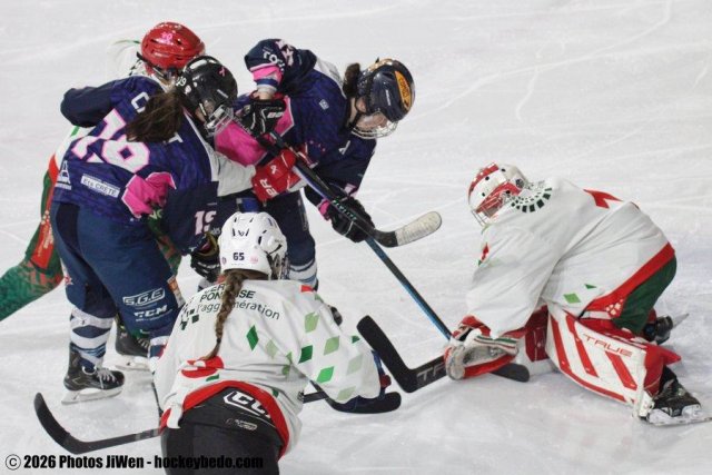 Photo hockey match Tours / Féminine - Cergy-Pontoise / Féminin le 03/01/2026