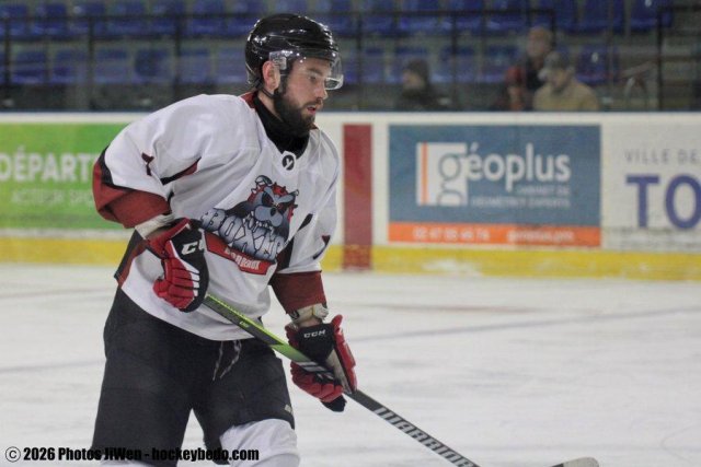 Photo hockey match Tours II - Bordeaux II le 03/01/2026